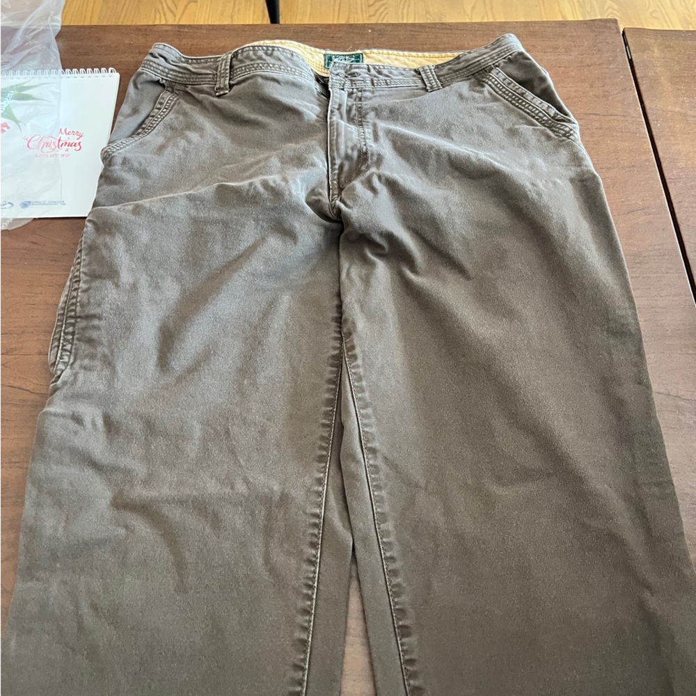 G.H work pants- brown